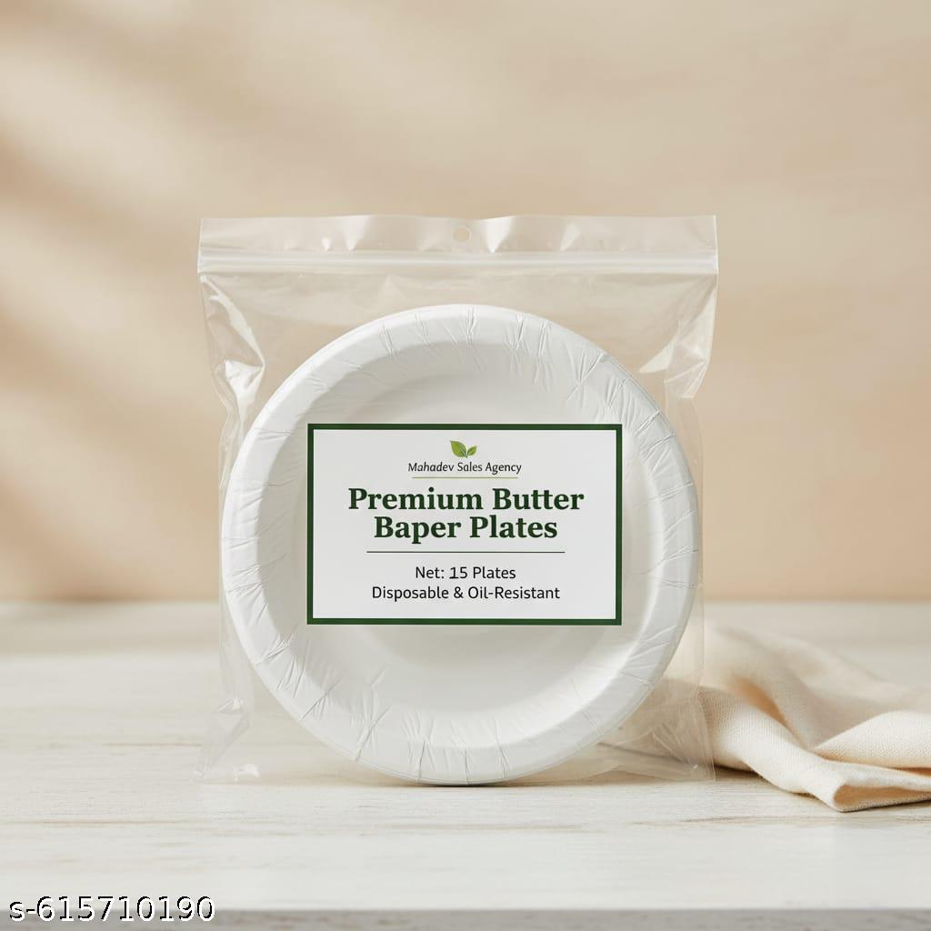 Butter Paper Plates